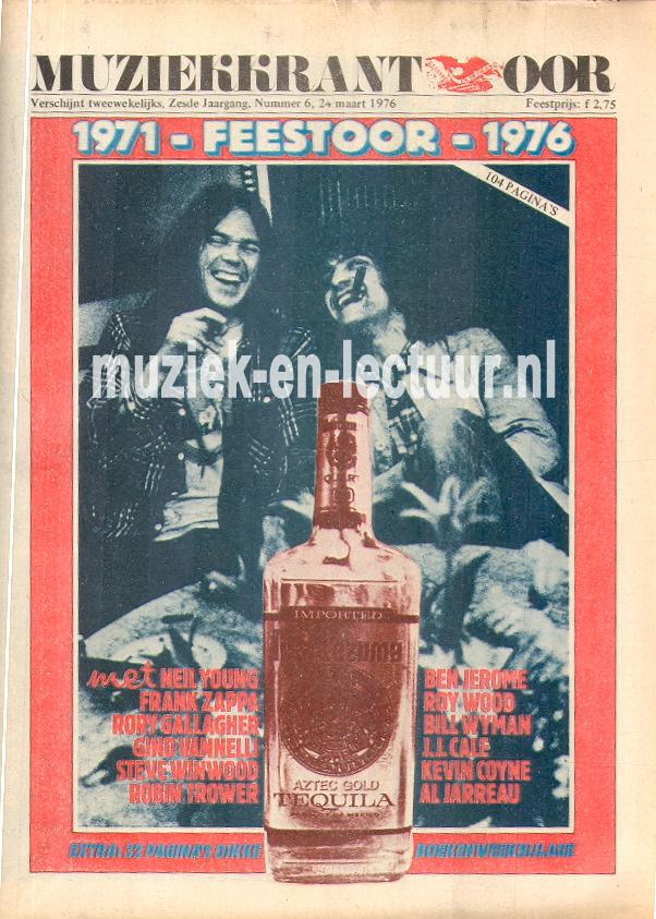 Muziekkrant Oor 1976 nr. 06